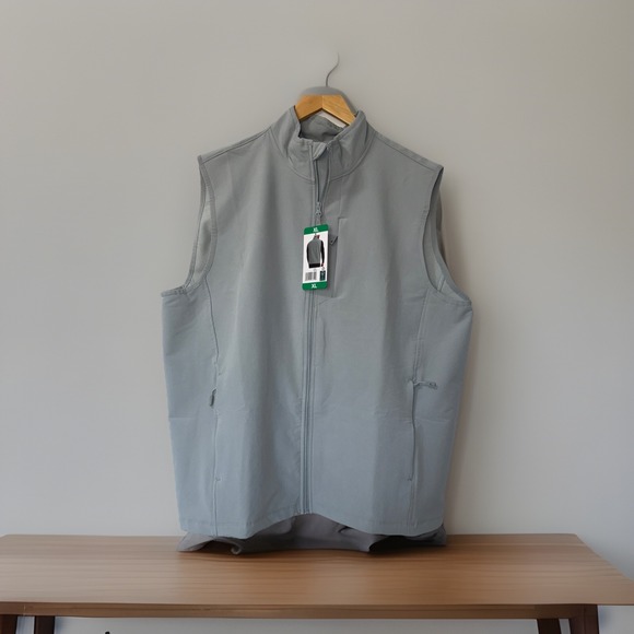 32 Degrees Other - 32 Degrees Heat Full Zip Zippered Pocket Vest Gray Men's Size XL